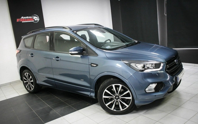 Ford Kuga cena 87900 przebieg: 119000, rok produkcji 2019 z Biskupiec małe 301